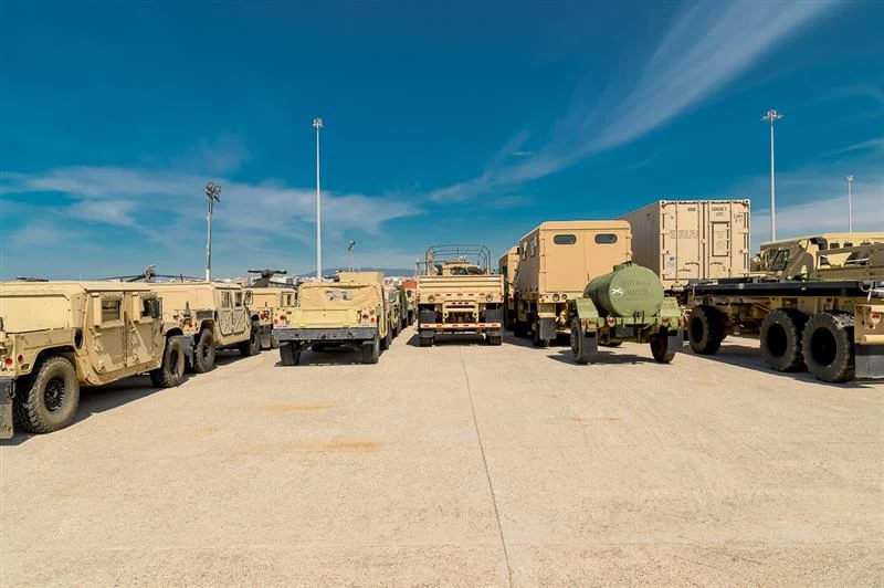 Αλεξανδρούπολη: Επιστρέφουν στο λιμάνι στρατιωτικά οχήματα & υλικό από την DEFENDER Europe21